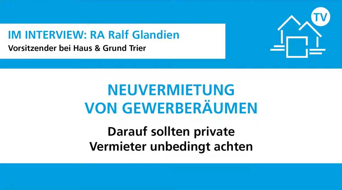 video Darauf sollte man bei der Vermietung von Gewerberäumen achten